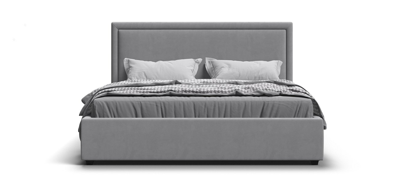 Кровать Фрея 160*200 с ПМ MONOLIT Сталь