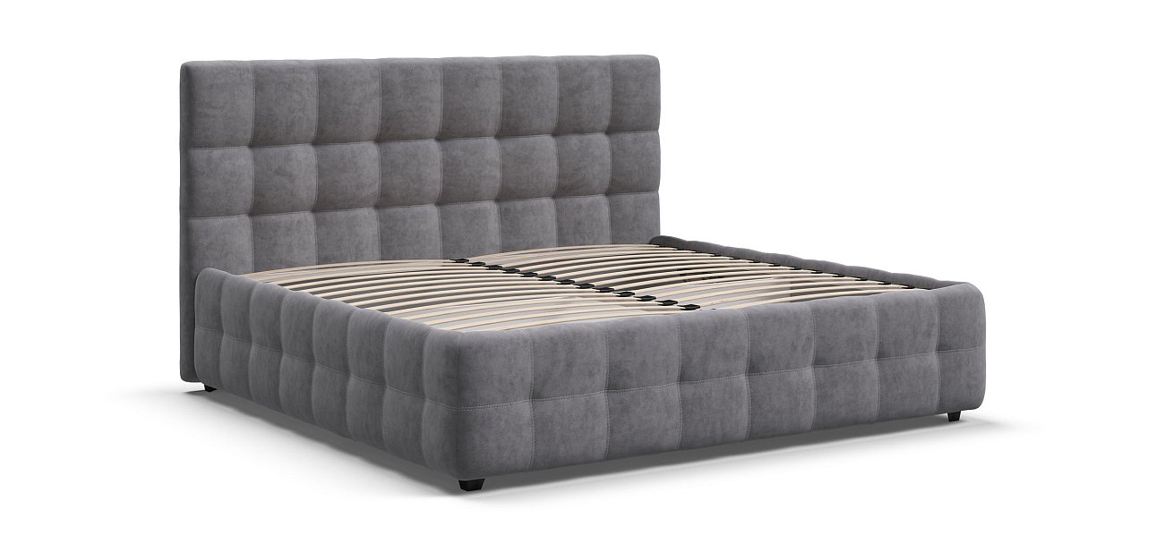 Кровать Босс 180*200 Про Велюр Роял агат