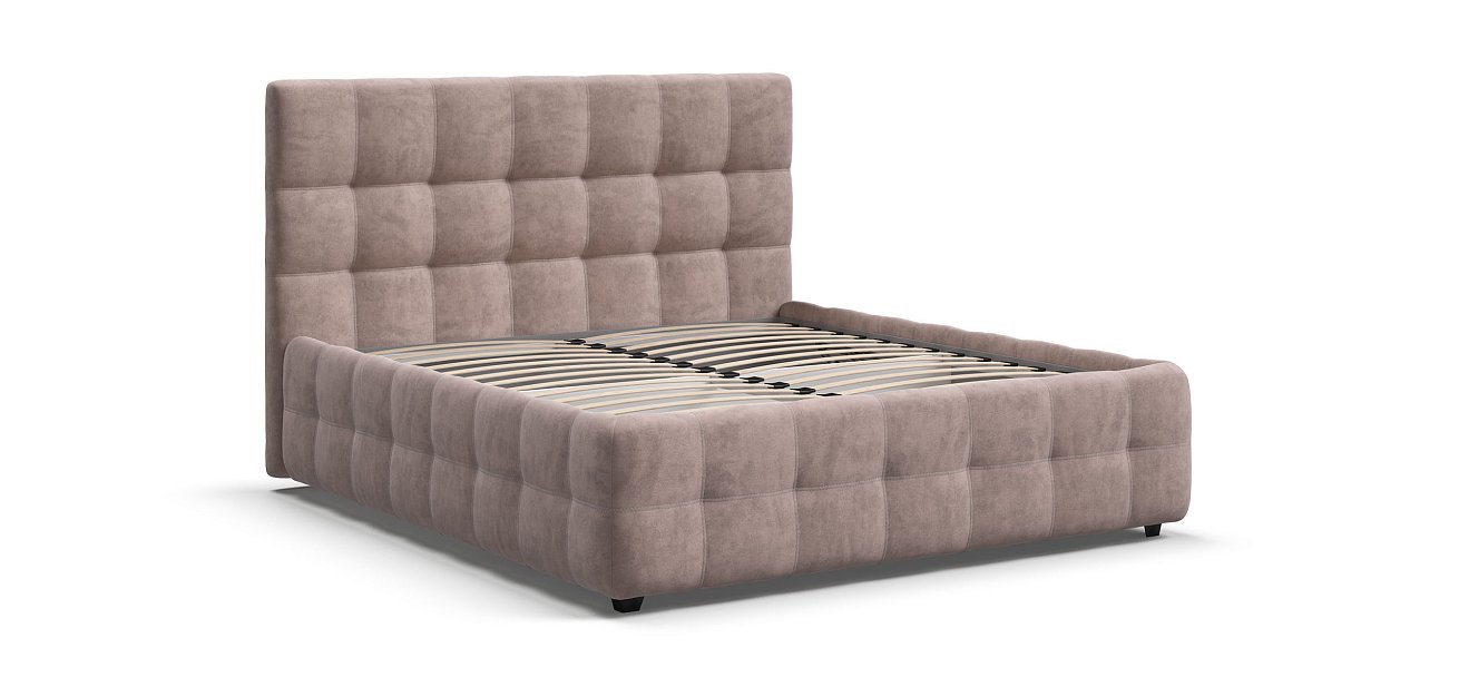 Кровать Босс 160*200 Про Велюр Royal пион NEW