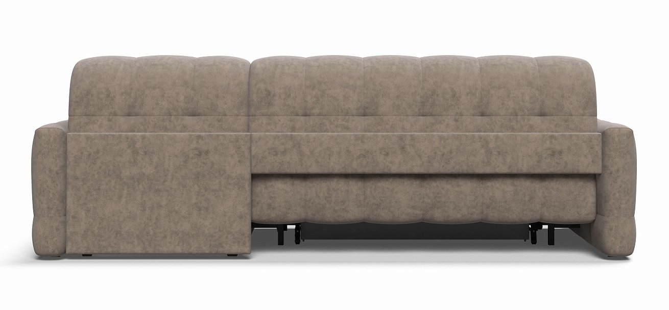 Угловой диван BOSS Sleep 160 Велюр Роял тауп