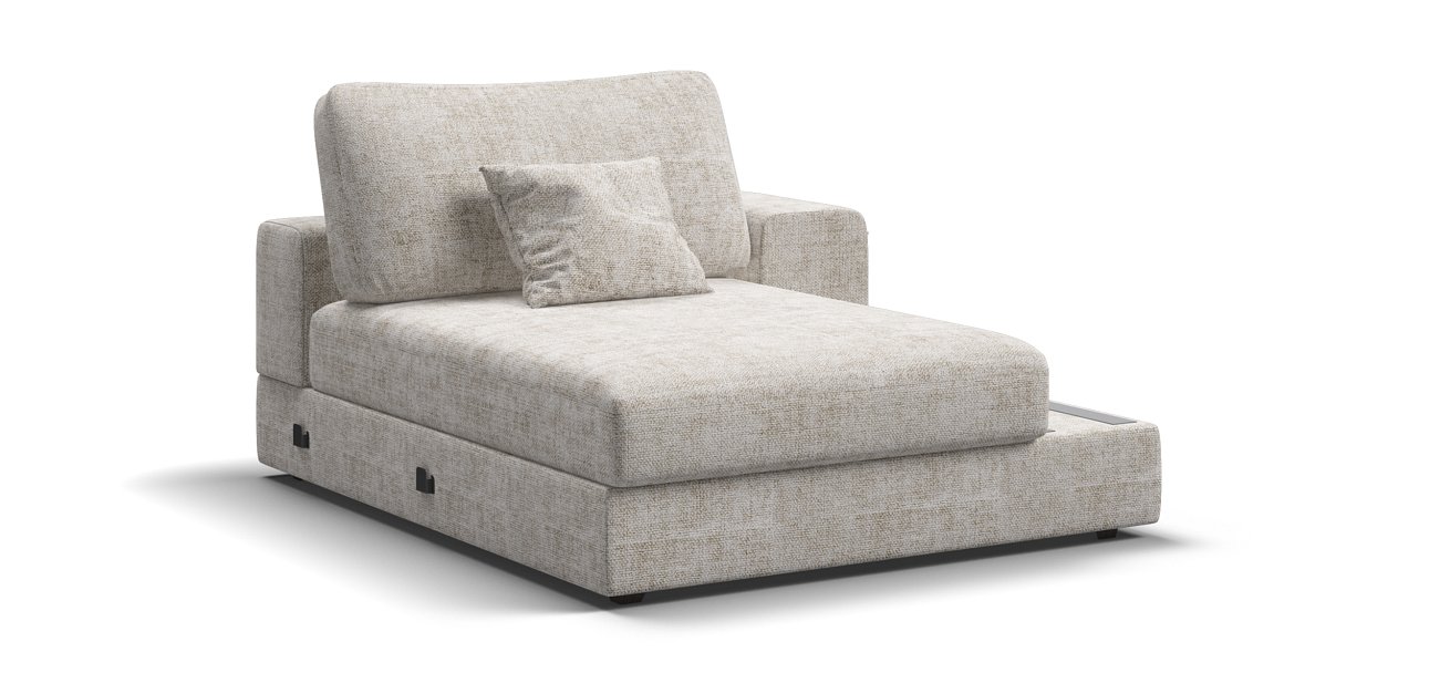 BOSS MODOOL SE оттоманка правая шенилл IQ кварц NEW