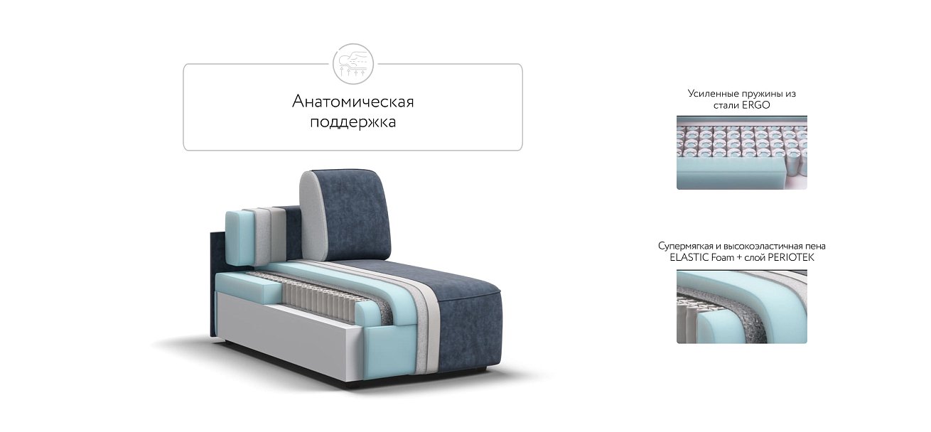 KING MODOOL оттоманка Велюр Royal топаз NEW