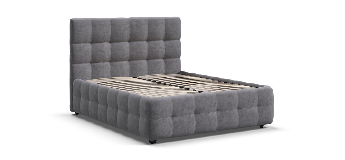 Кровать Босс 140*200 Про Велюр Роял агат