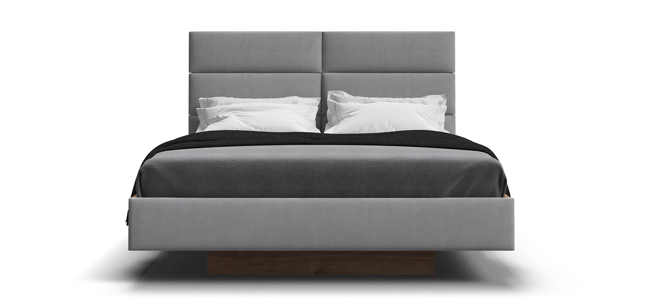 Кровать BOSS LOFT 160*200 Орех Селект, MONOLIT Сталь