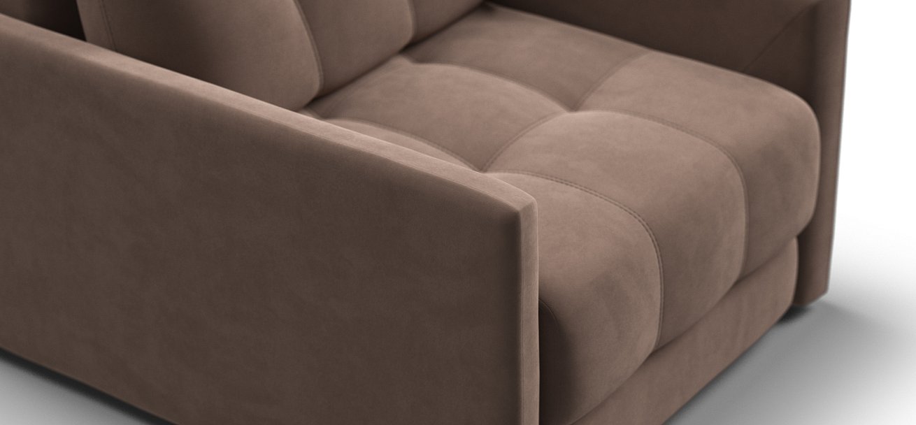 Кресло-кровать BOSS LOFT велюр Monolit мокко