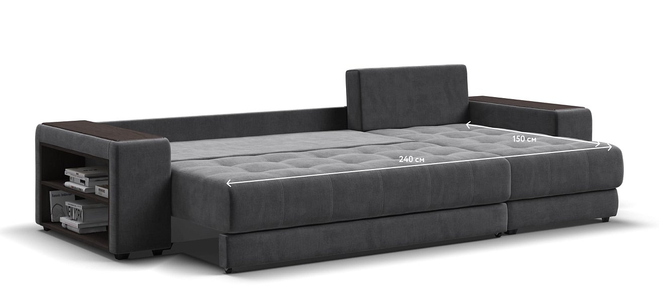 Дубай У 3.0 Monolit серый, Monolit аква