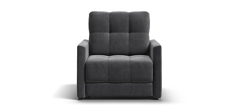 Кресло-кровать BOSS LOFT велюр Monolit серый