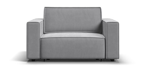 Кресло BOSS SOFT MODOOL велюр Monolit сталь