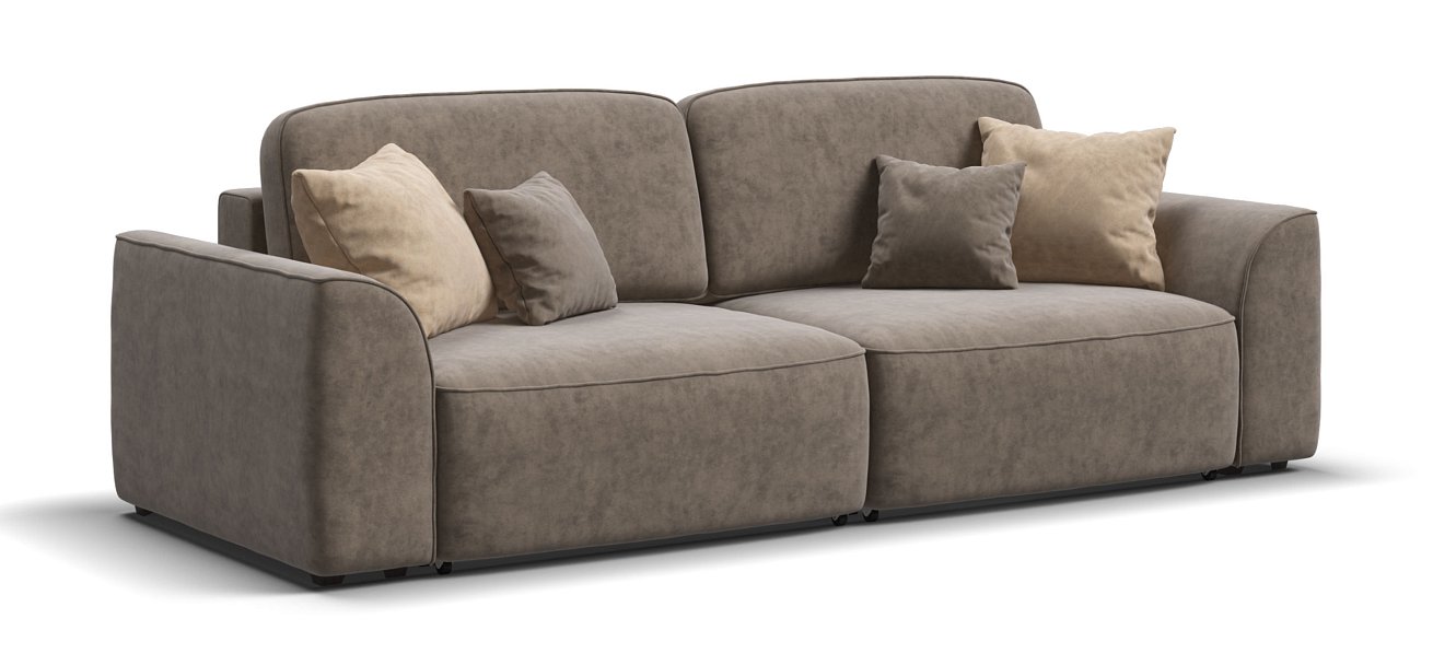 Диван KING SE Велюр Роял тауп