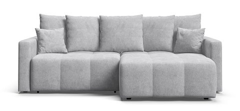 Угловой диван BOSS TREND Шенилл CLOUD грей