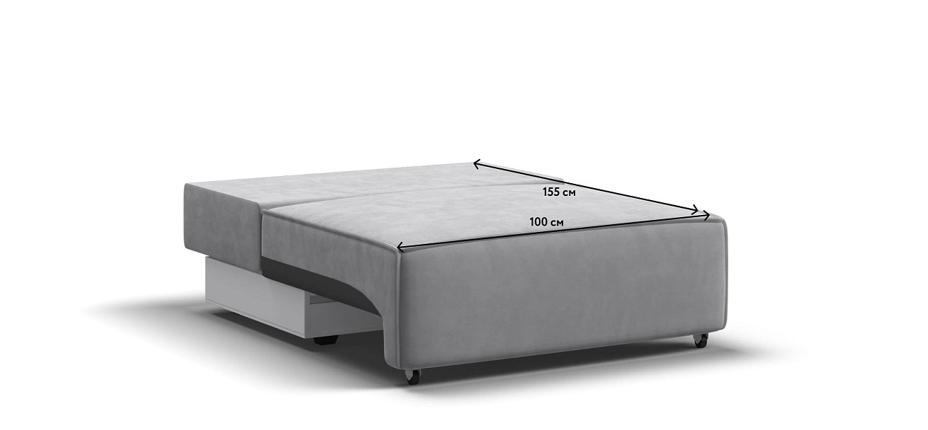 База сп.м BOSS SOFT MODOOL велюр monolit сталь