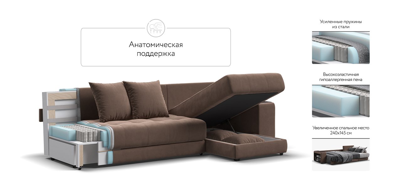 Дубай У 3.0 Monolit мокко, Monolit латте