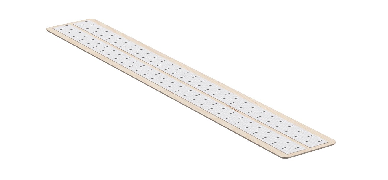 Накладки 2 шт. на диван BOSS Compact WOOD Snow