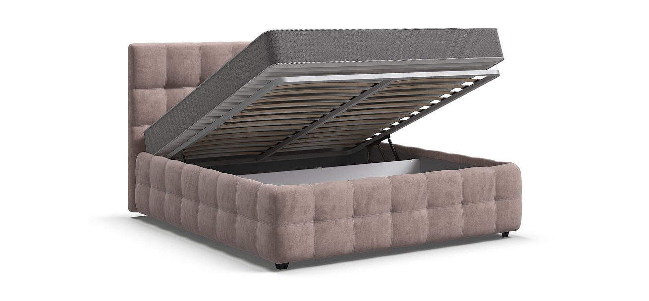 Кровать Босс 160*200 Про Велюр Royal пион NEW