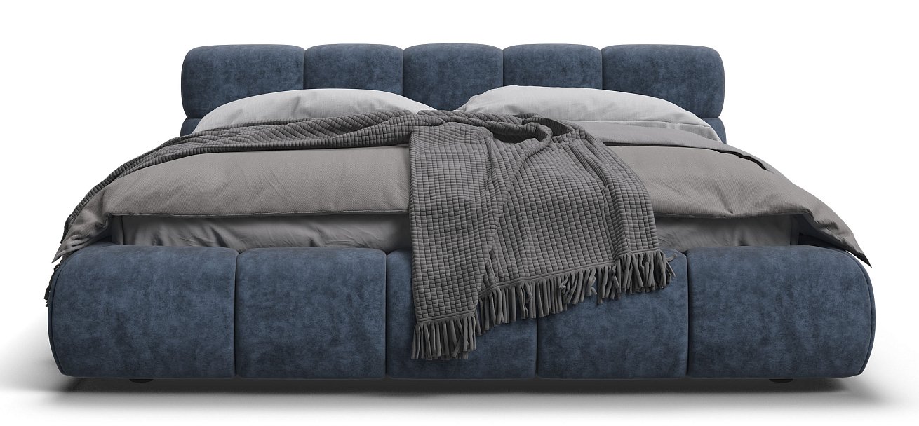 Кровать Босс Дрим 160*200 Про Велюр Royal топаз NEW