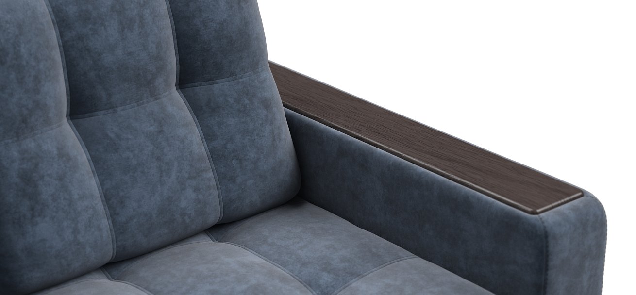 Босс кресло-кровать Велюр Роял синий