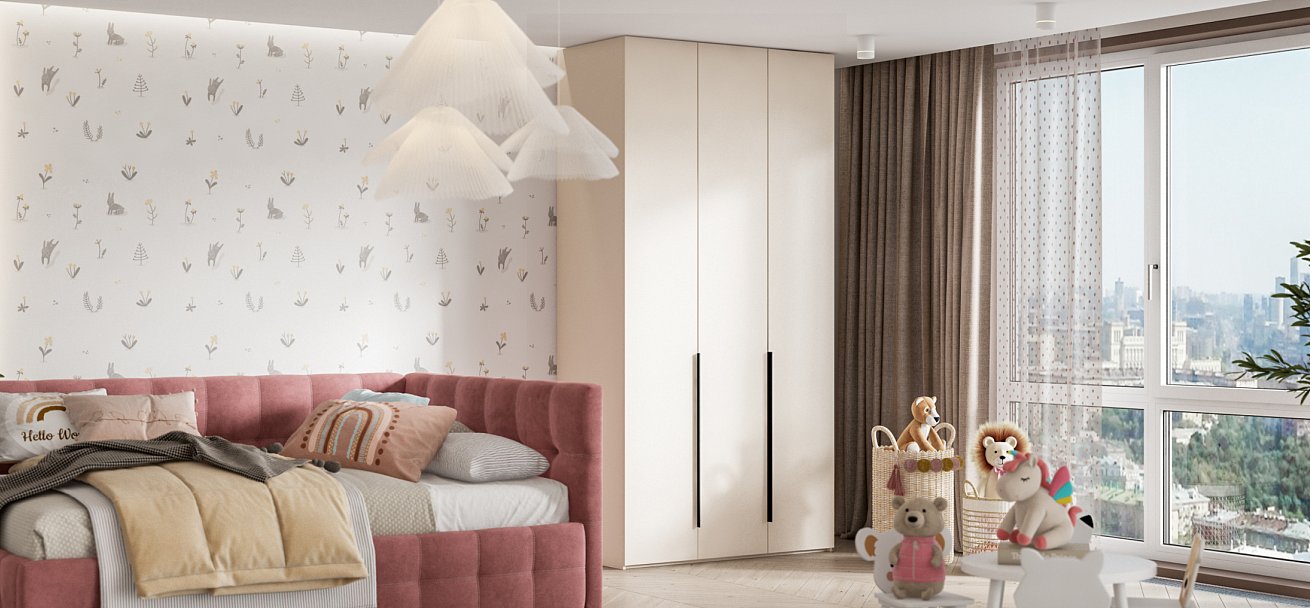 Шкаф BOSS STANDART 120 - 3Д Кашемир серый