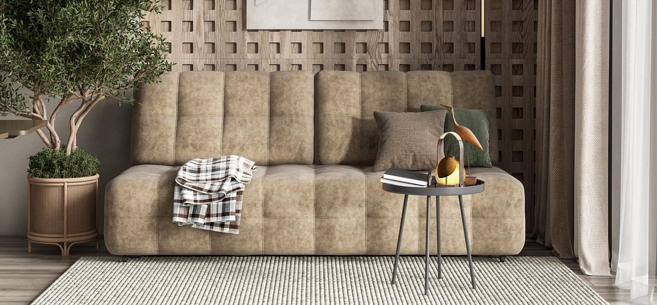 Диван BOSS 2.0 MINI Велюр Роял тауп