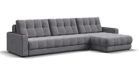 Угловой диван BOSS 3.0 MAX Велюр Роял агат