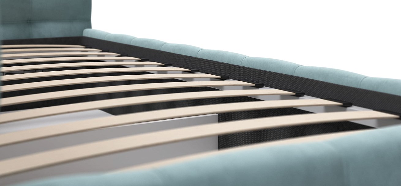 Кровать BOSS mini NEW велюр Monolit аква