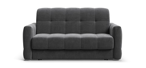 Диван BOSS Sleep 140 велюр Monolit серый