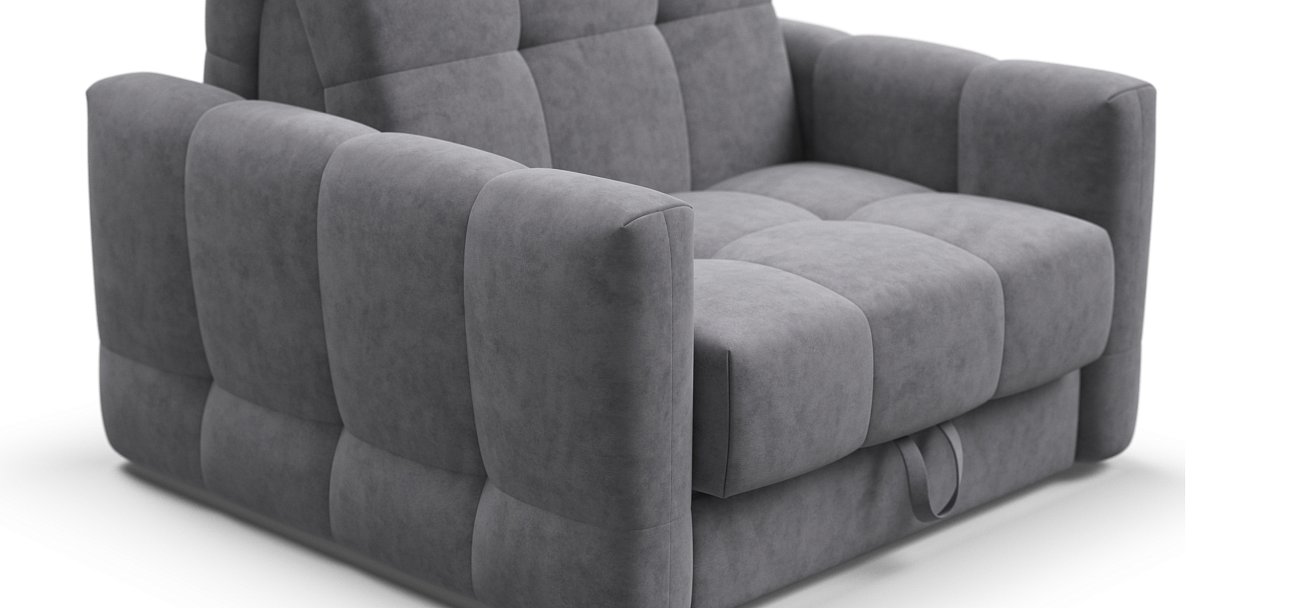 Босс Слип кресло-кровать Велюр Роял агат