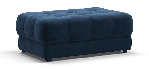 Пуф BOSS XL велюр Monolit синий