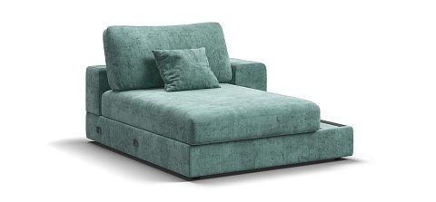 BOSS MODOOL SE оттоманка правая шенилл Gloss минт