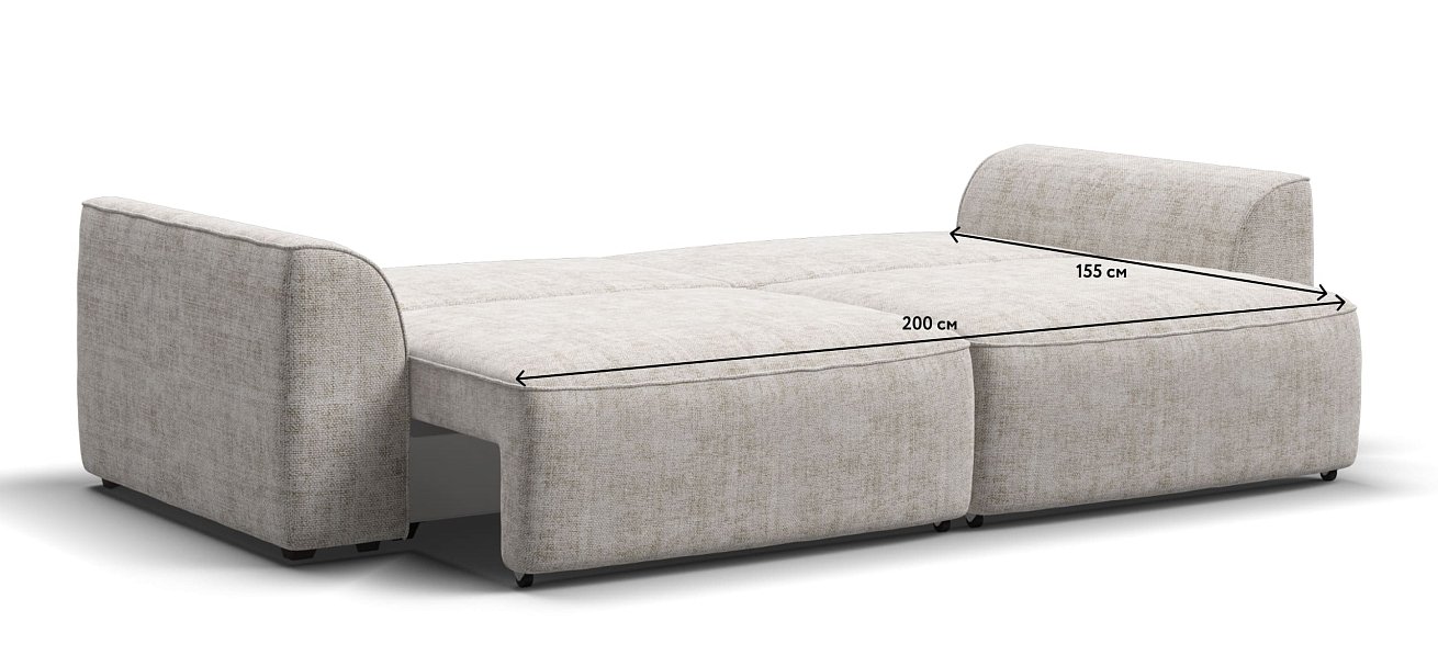 Диван KING SE шенилл IQ кварц