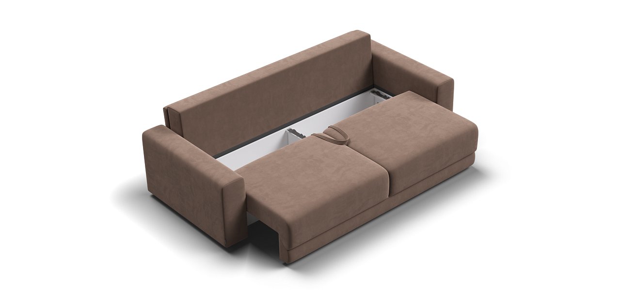 Диван Босс Прайм Велюр Monolit мокко