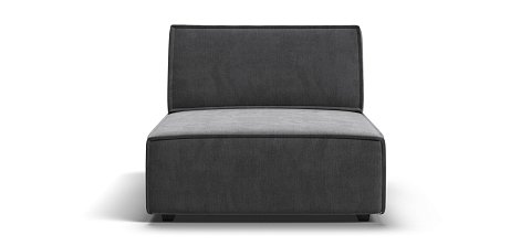 Оттоманка BOSS SOFT MODOOL велюр Monolit серый