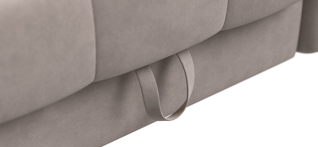 Босс Слип кресло-кровать Велюр Монолит латте