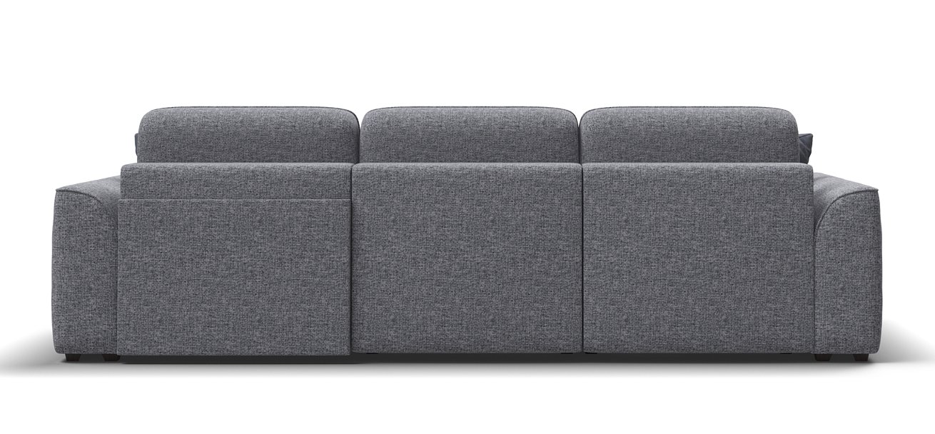 Угловой диван KING SE Рогожка Vento серый