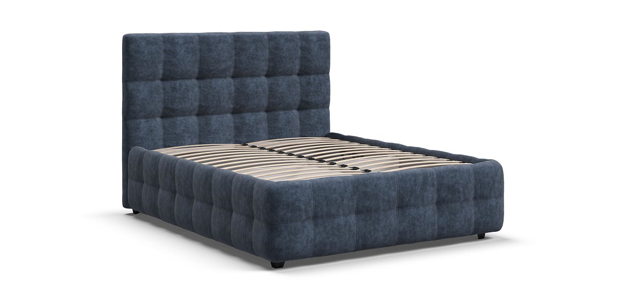 Кровать Босс 140*200 Про Велюр Royal топаз NEW