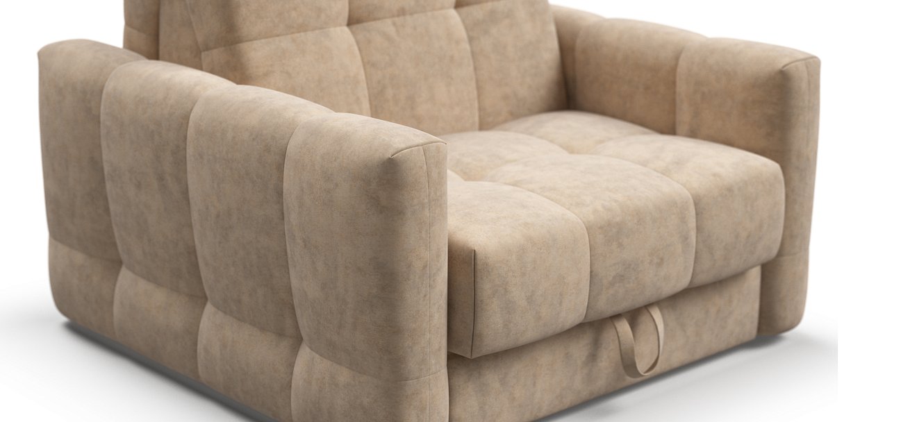 Босс Слип кресло-кровать Велюр Роял шампань