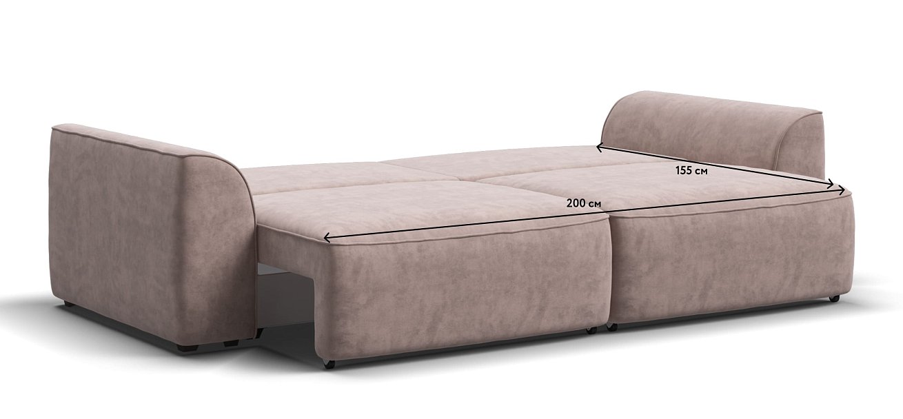 Диван KING SE Велюр Royal пион NEW