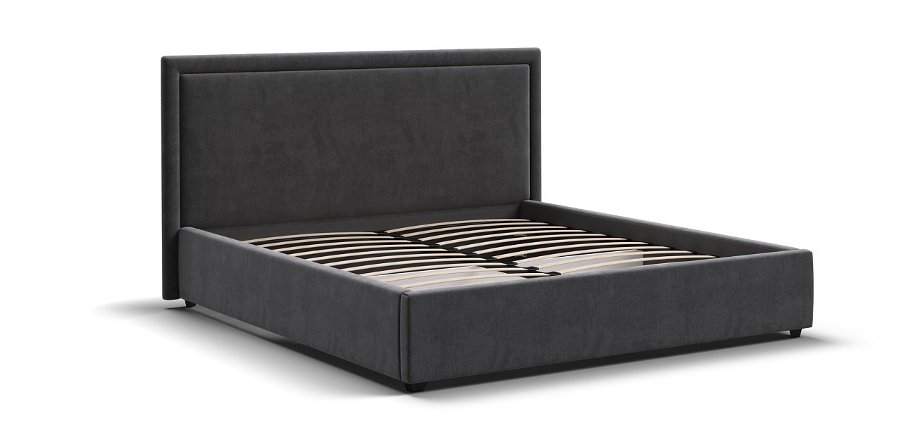 Кровать Фрея 160*200 с ПМ MONOLIT Серая