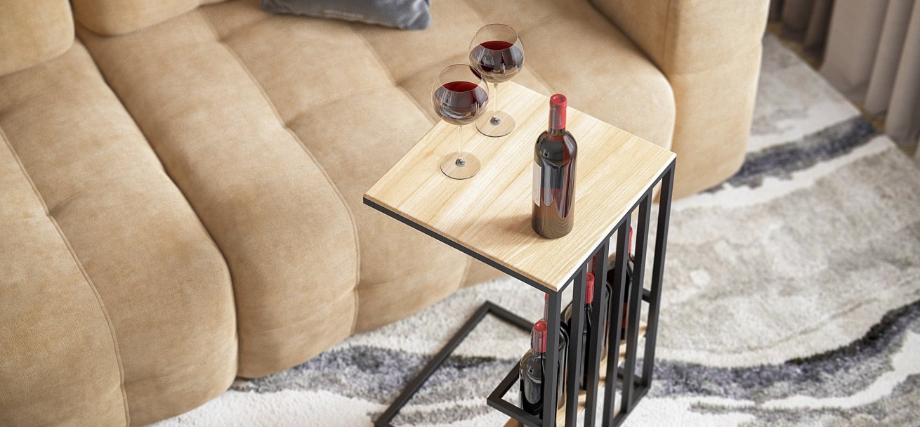 Стол-приставка BOSS.XO WOOD Snow