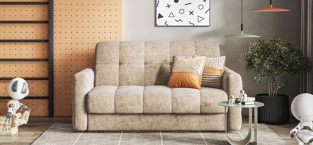 Босс Слип 140 диван Велюр Роял тауп