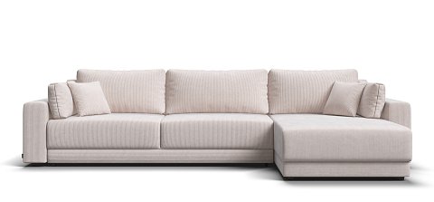 Угловой диван Босс Прайм Макс Вельвет CORD бежевый