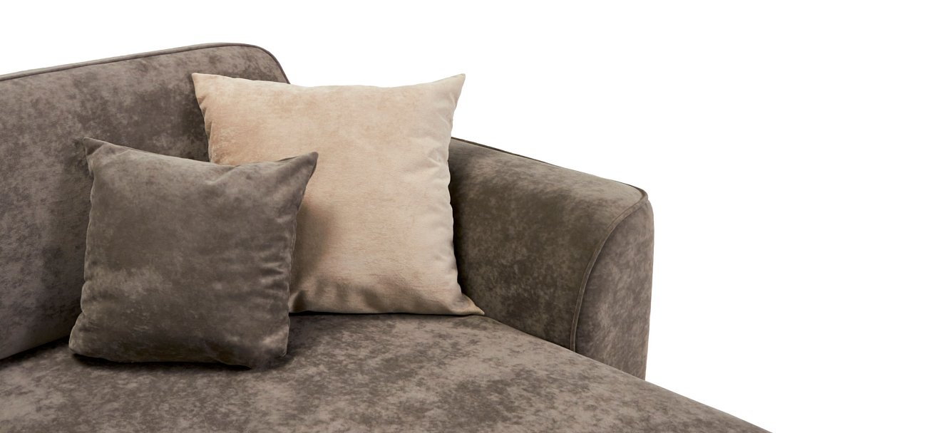 Угловой диван KING SE Велюр Роял тауп