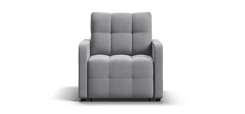 Кресло-кровать Денди Слим велюр Monolit сталь