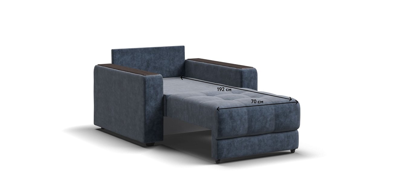 Кресло-кровать BOSS 2.0 Велюр Royal топаз NEW