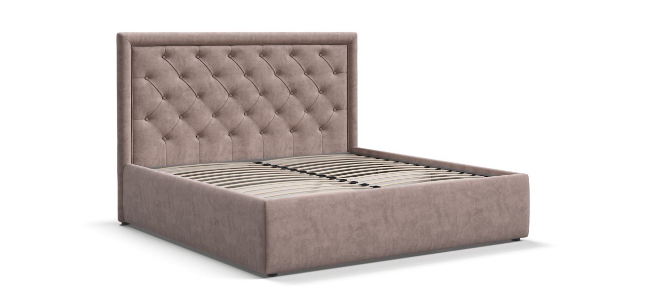 Кровать Босс Классик 180*200 Про велюр Royal пион NEW