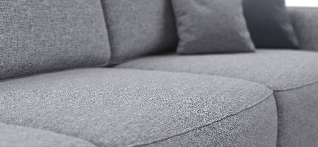 Диван KING MAX SE Рогожка Vento серый