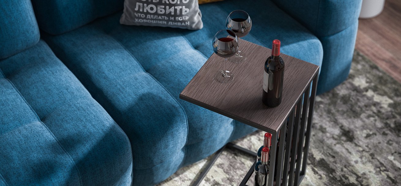 Стол-приставка BOSS.XO WOOD Dark