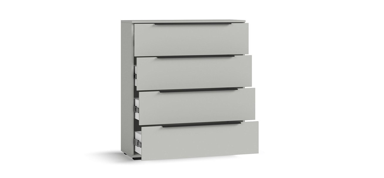 Комод BOSS STANDART Шиншилла серая