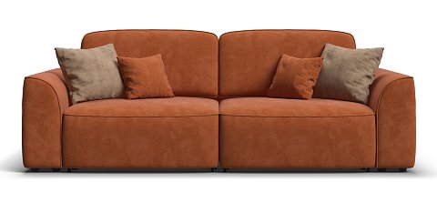 Диван KING SE велюр Alkantara оранж