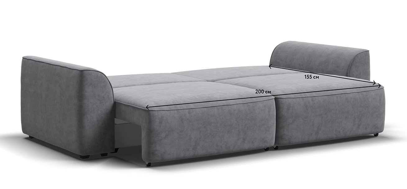 Диван KING SE Велюр Роял агат