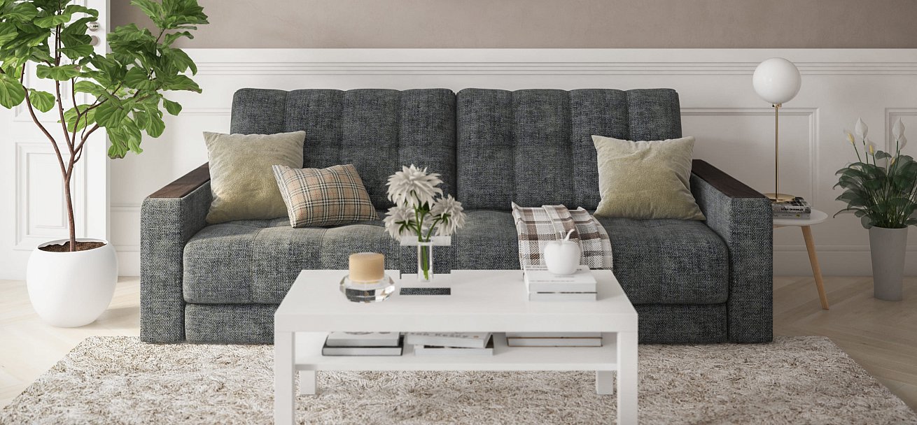 Диван BOSS 2.0 шенилл IQ серый